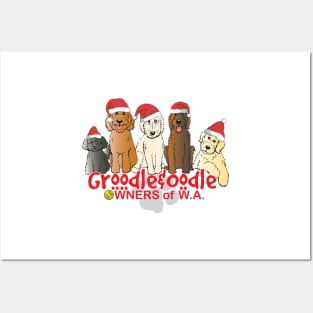 Groodle & Oodle Club Christmas Posters and Art